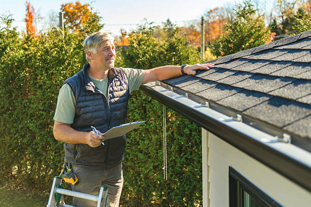 Professional Flat Roof Repair technician working in Dry Run, OH